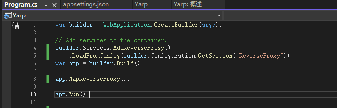 Yarp项目代理ChatGPT，解决网络无法访问openAI的问题