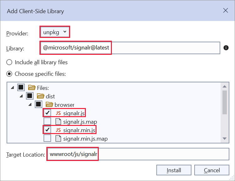 ASP.NET Core SignalR 系列（三）- JavaScript 客户端