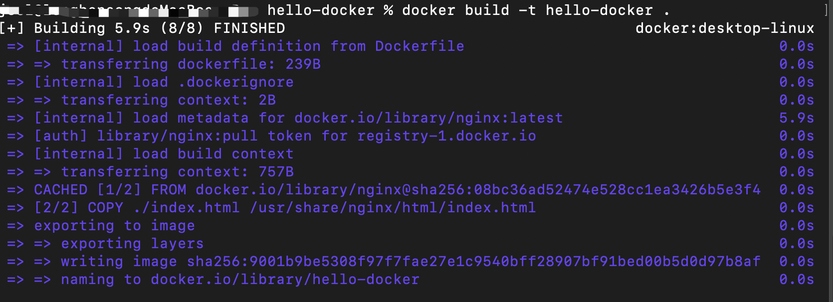 前端认识docker