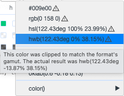 CSS色域、色彩空间、CSS Color 4新标准