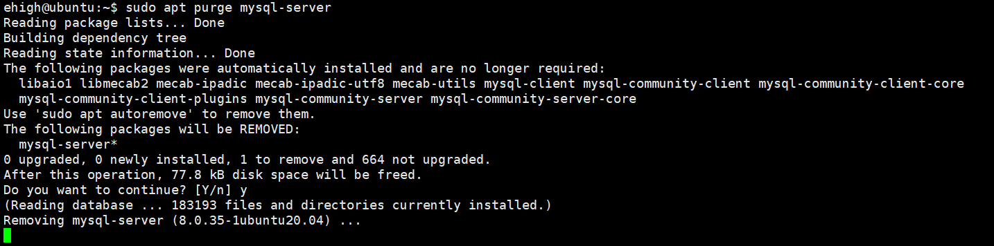 Linux 安装MySQL