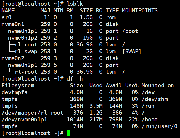 Linux如何给根目录扩容内存