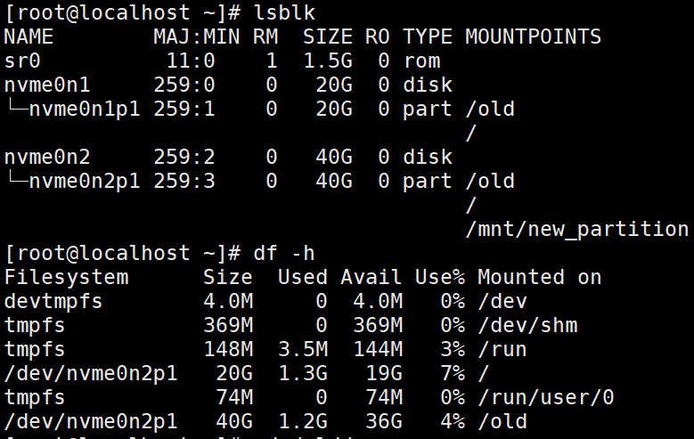 Linux如何给根目录扩容内存