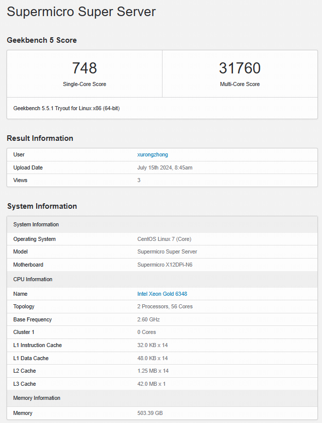 如何对Linux系统进行基准测试3工具Geekbench