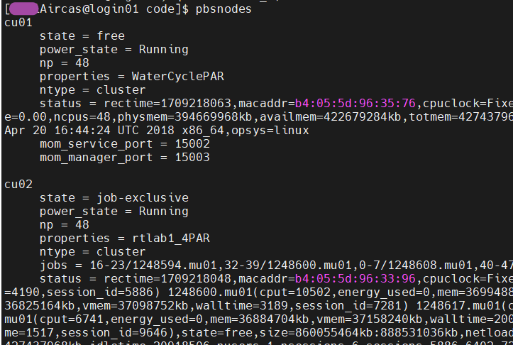 Linux服务器PBS任务队列作业提交脚本的使用方法