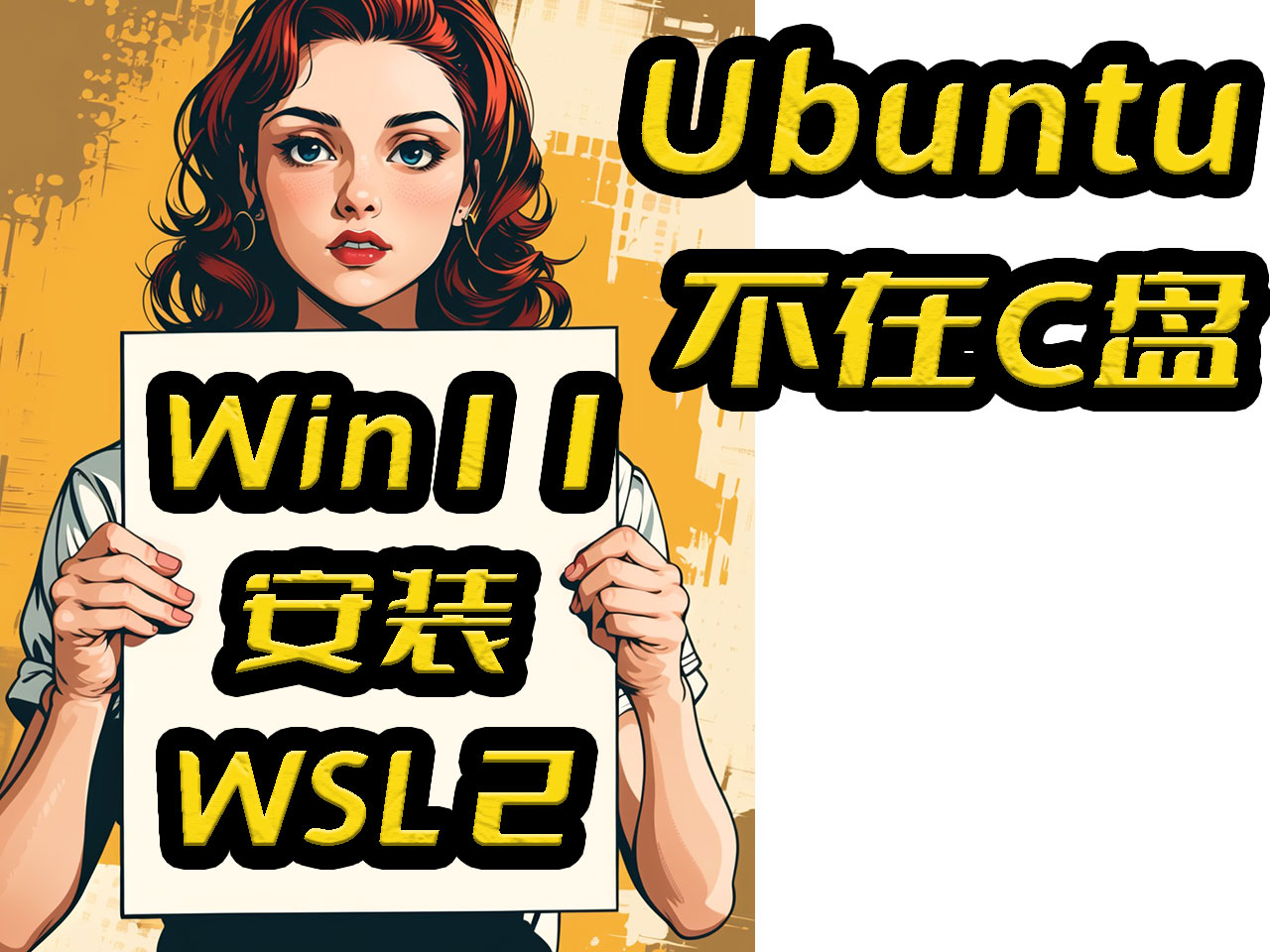 Win11不在C盘安装WSL2(Linux环境),安装Nvidia驱动和默认使用Win11的网络代理服务