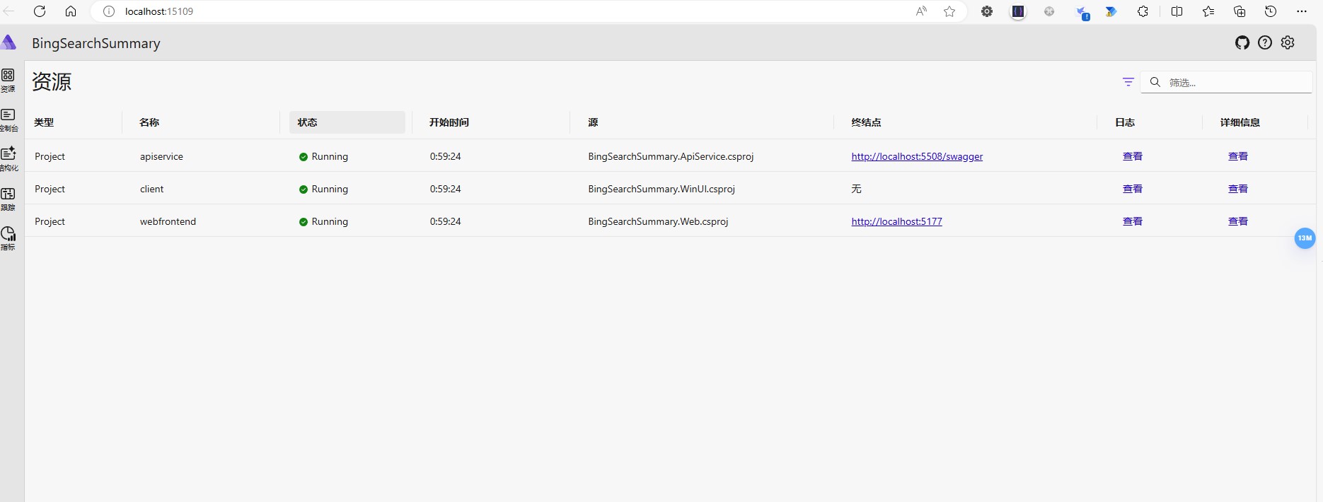 使用Aspire优雅的进行全栈开发——WinUI使用Semantic Kernel调用智普清言LLM总结Asp.Net Core通过Playwright解析的网页内容