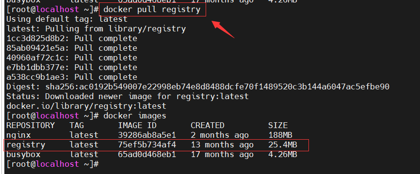 Docker仓库之Registry私有镜像仓库的搭建与使用